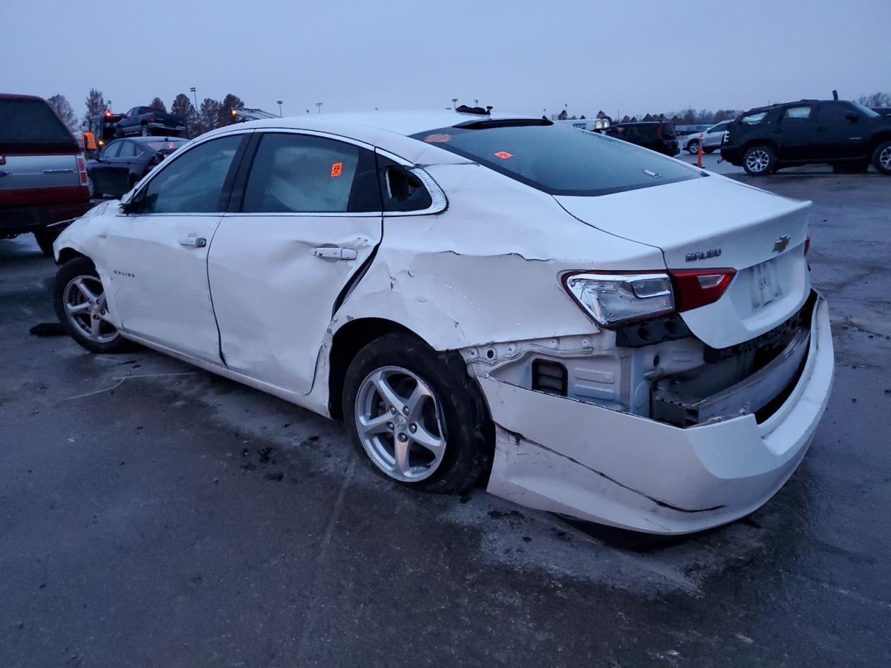 2016 Chevrolet Malibu VIN 1G1ZB5ST6GF261736 Copart auction photo, all over damage thumbnail 2