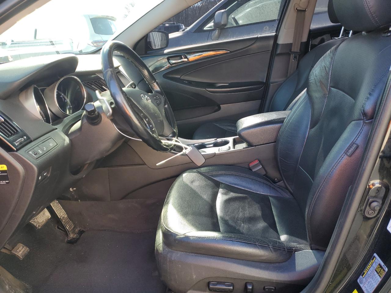 2014 Hyundai Sonata VIN 5NPEC4AB4EH901323 Copart auction photo, rear end damage thumbnail 7