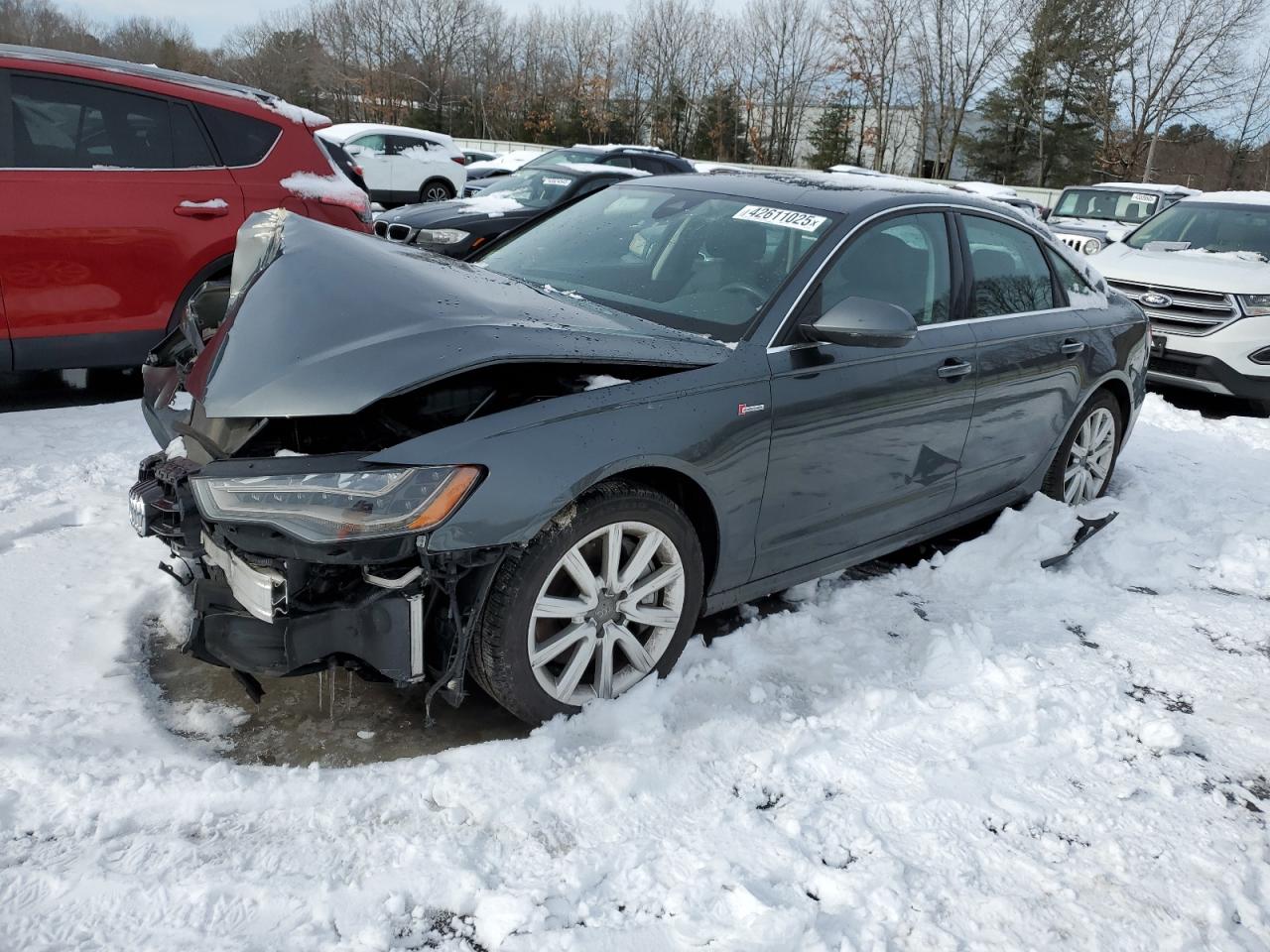 2014 Audi A6 VIN WAUHGAFC2EN055840