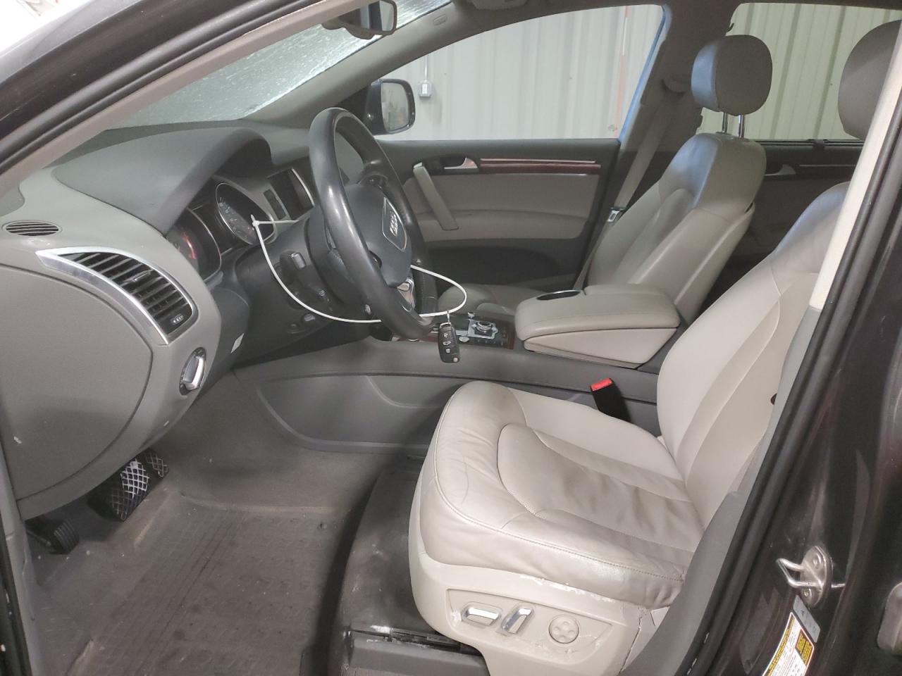 2014 Audi Q7 VIN WA1VMAFEXED011925 Copart auction photo, side damage thumbnail 7