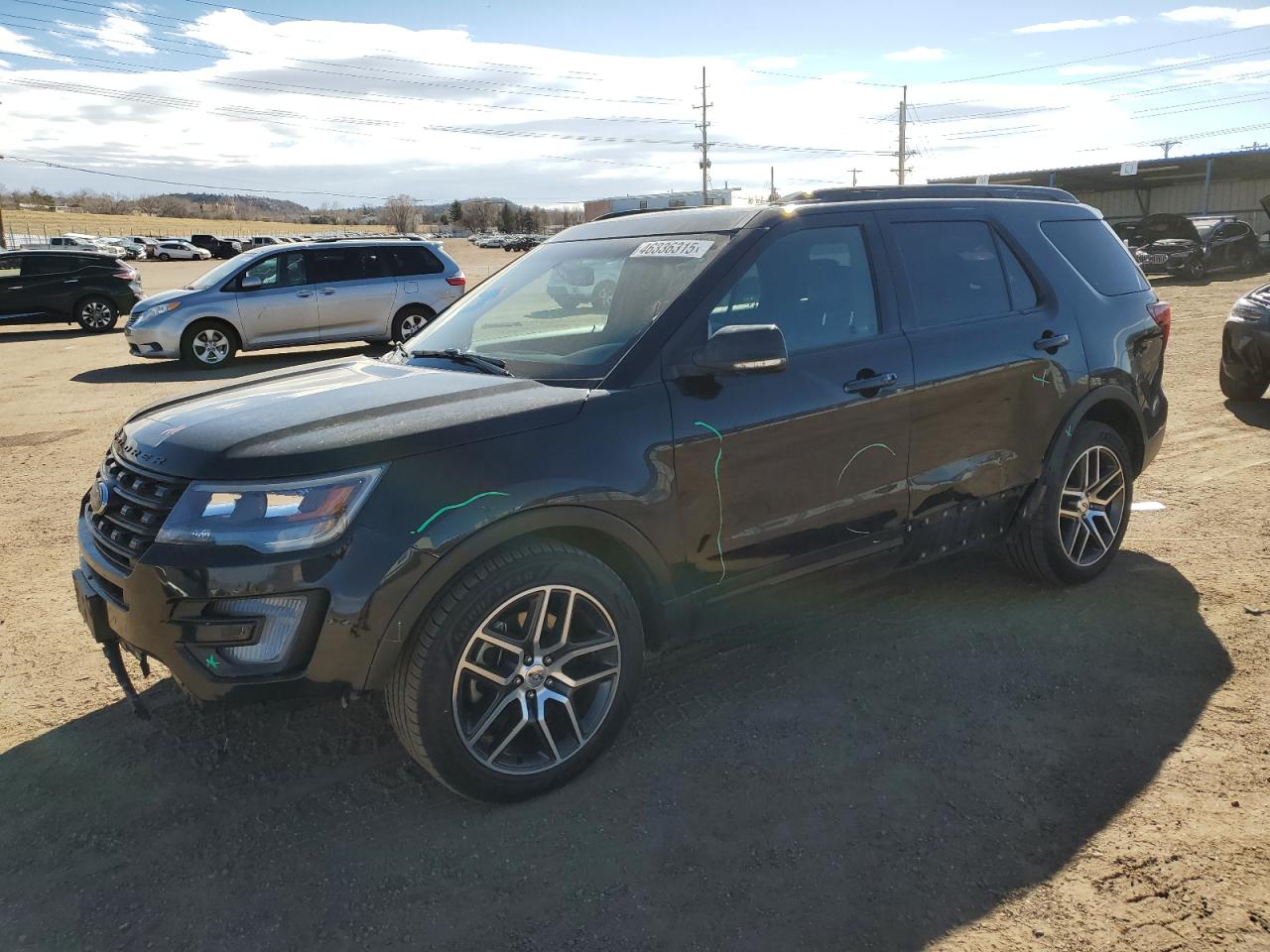 2017 Ford Explorer VIN 1FM5K8GT9HGD03422