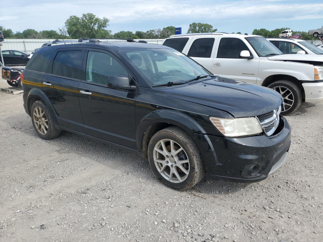 2012 Dodge Journey VIN 3C4PDCDG5CT368693 Copart auction photo, front end damage thumbnail 4