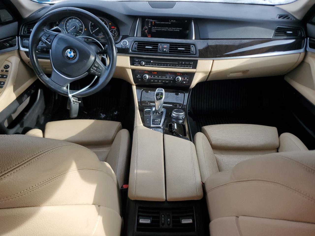 2016 BMW 5er VIN WBA5B3C52GG260956 Copart auction photo, front end damage thumbnail 8