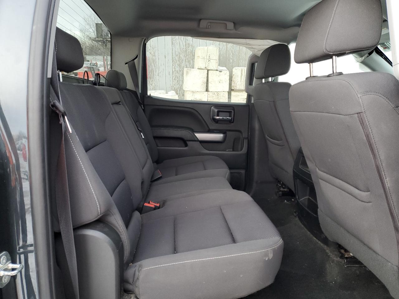 2018 Chevrolet Silverado VIN 3GCUKREC7JG461406 Copart auction photo, front end / all over damage thumbnail 10