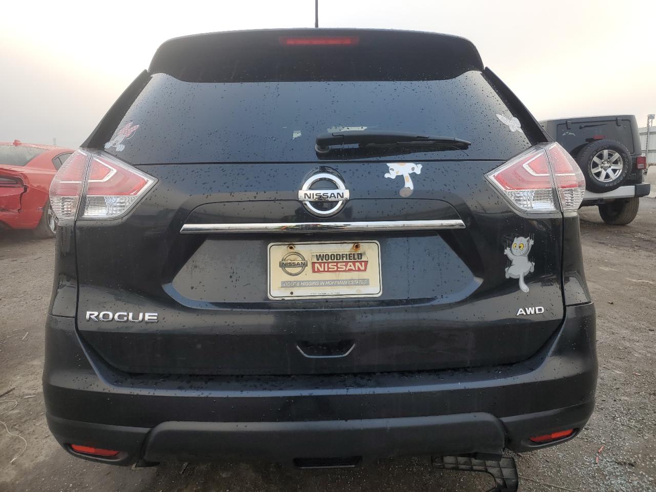2016 Nissan Rogue VIN JN8AT2MV5GW133653 Copart auction photo, front end damage thumbnail 6