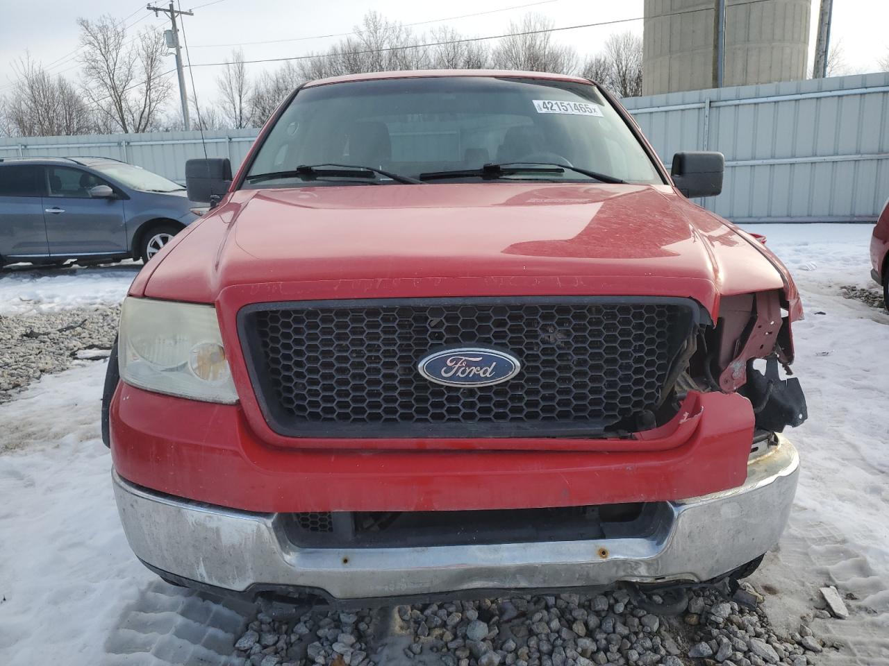 2005 Ford F-150 VIN 1FTPW14515FB29331 Copart auction photo, front end damage thumbnail 5