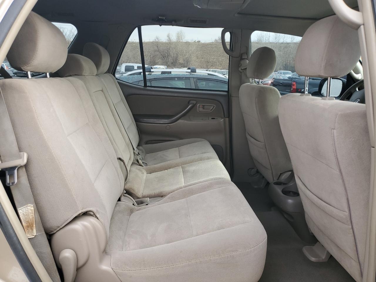 2007 Toyota Sequoia VIN 5TDBT44A67S281965 Copart auction photo, rear end damage thumbnail 11