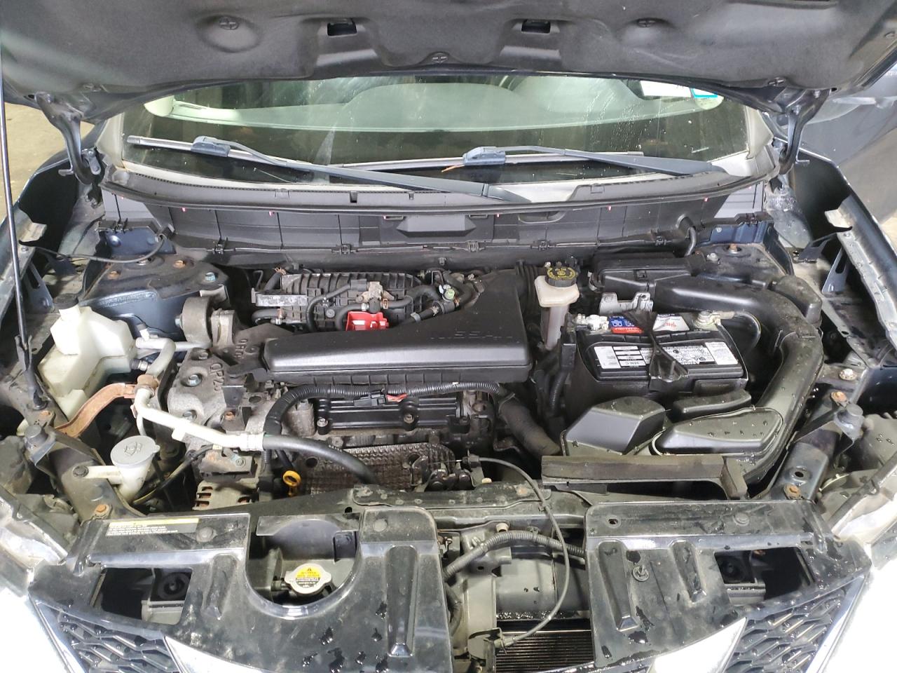 2016 Nissan Rogue VIN KNMAT2MV8GP595713 Copart auction photo, rear end damage thumbnail 12