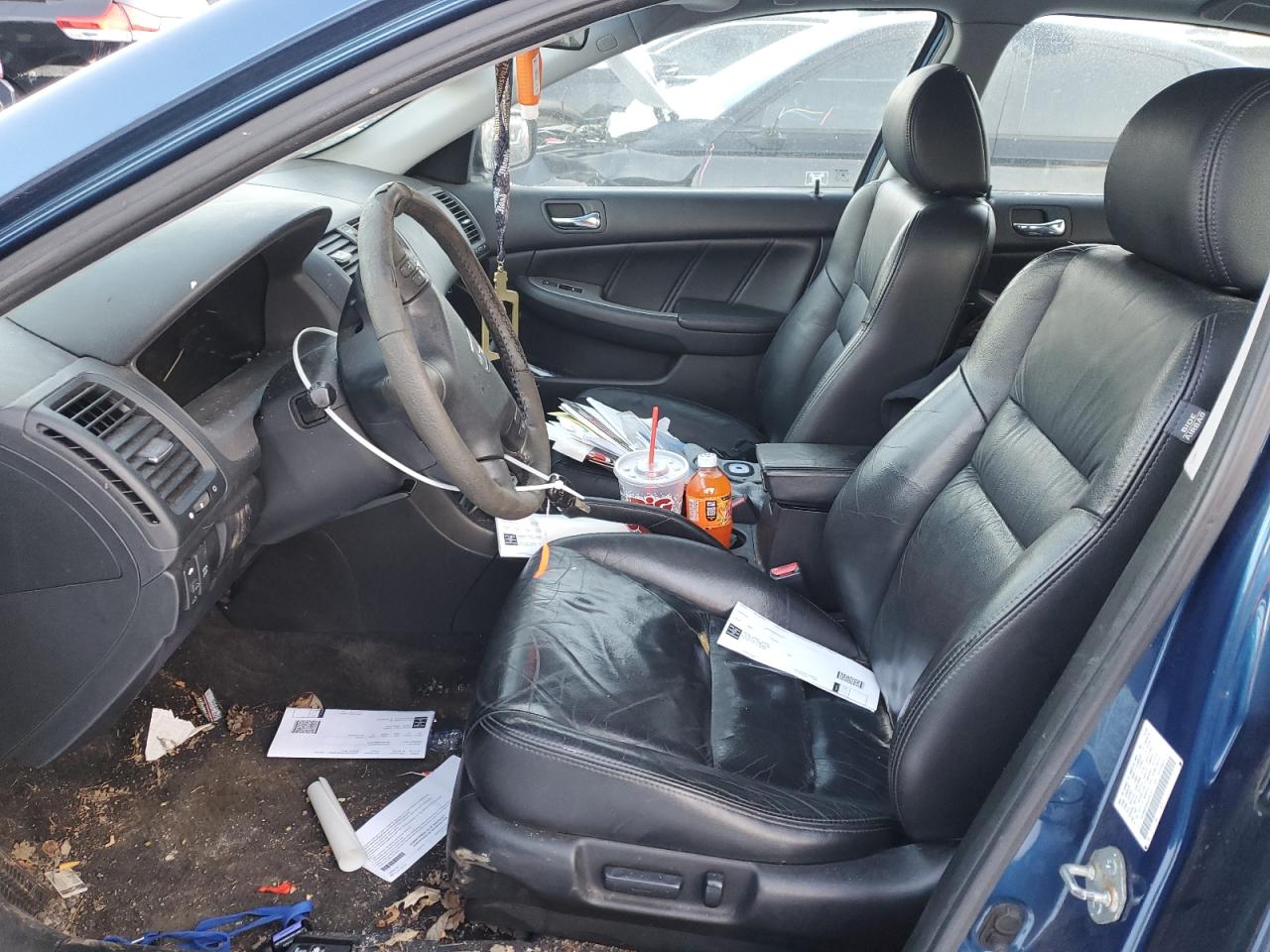 2006 Honda Accord VIN 1HGCM66596A009159 Copart auction photo, mechanical damage thumbnail 7