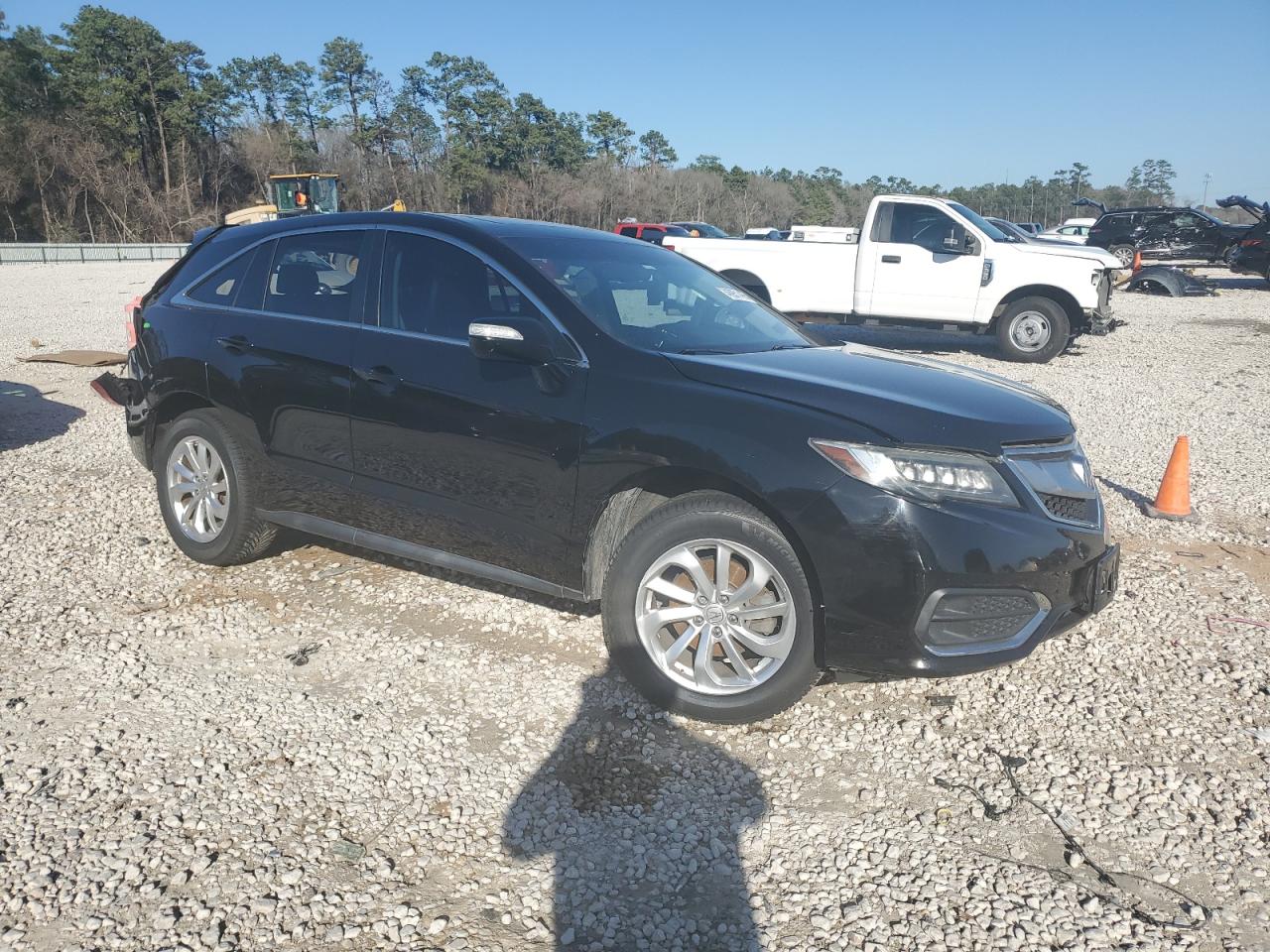 2018 Acura RDX VIN 5J8TB3H57JL005027 Copart auction photo, rear end / side damage thumbnail 4