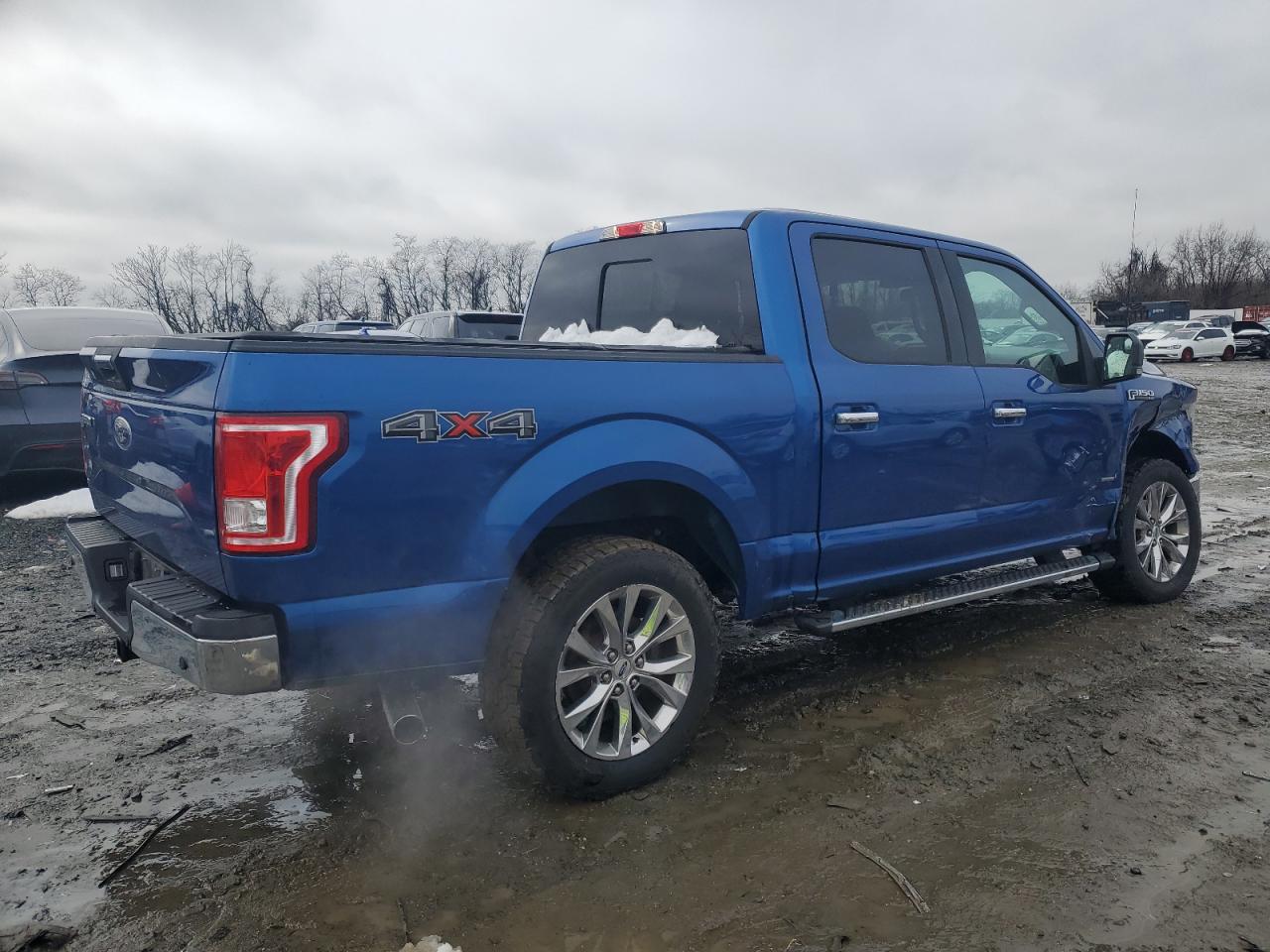 2017 Ford F-150 VIN 1FTEW1EPXHFB88230 Copart auction photo, undercarriage / side damage thumbnail 3