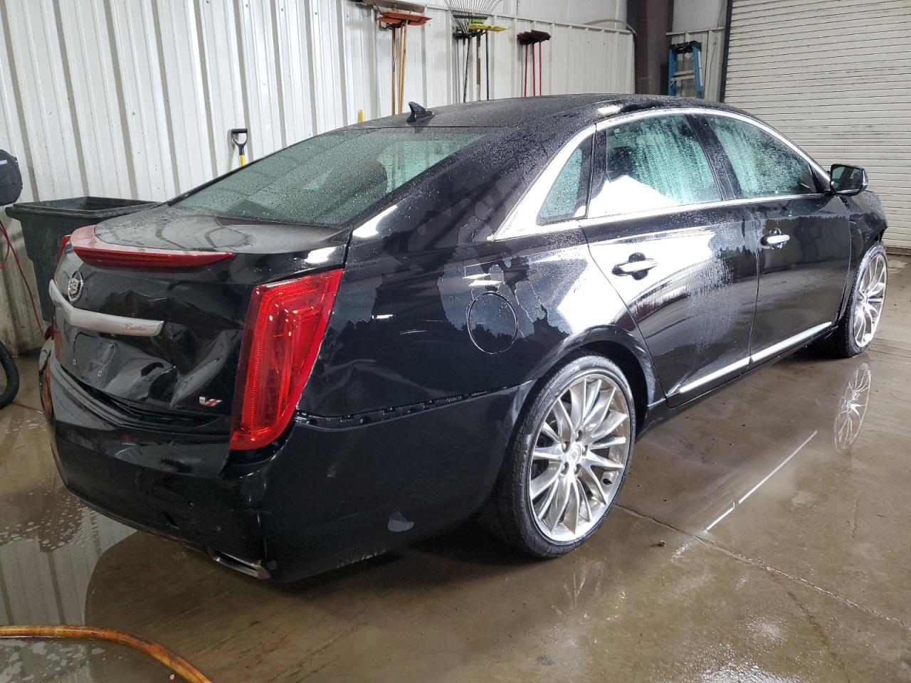 2014 Cadillac XTS VIN 2G61W5S83E9144175 Copart auction photo, front end / rear end damage thumbnail 3