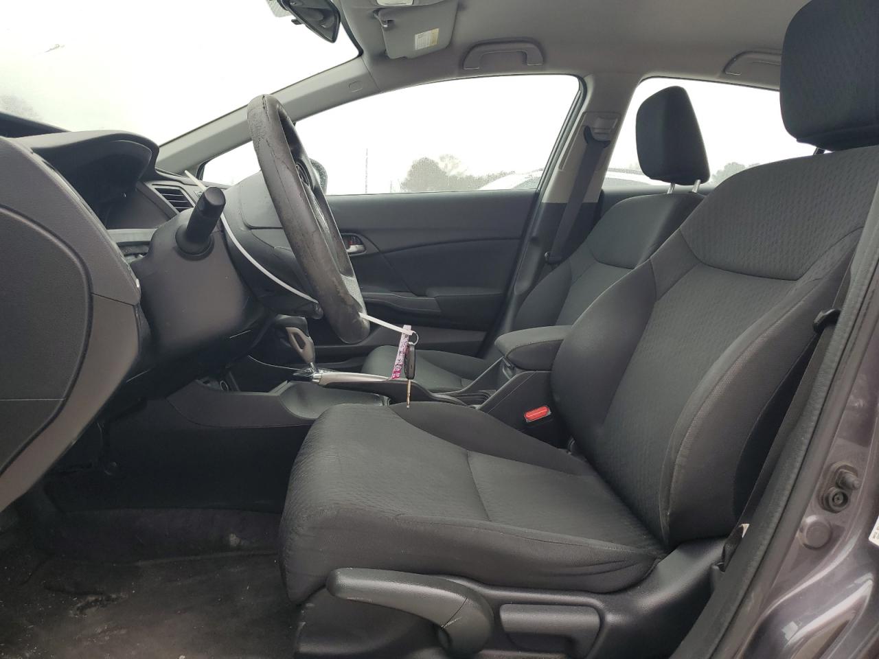 2015 Honda Civic VIN 19XFB2F59FE116672 Copart auction photo, front end damage thumbnail 7