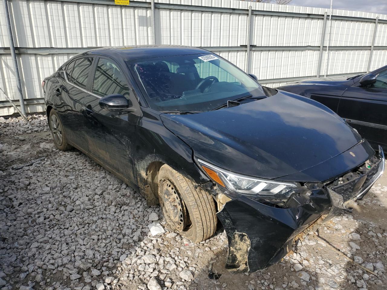 2021 Nissan Sentra VIN 3N1AB8BV0MY327261 Copart auction photo, front end damage thumbnail 4