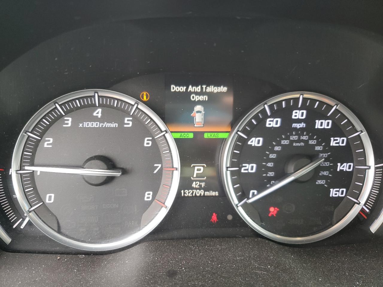 2016 Acura MDX VIN 5FRYD4H98GB052097 Copart auction photo, rear end damage thumbnail 9