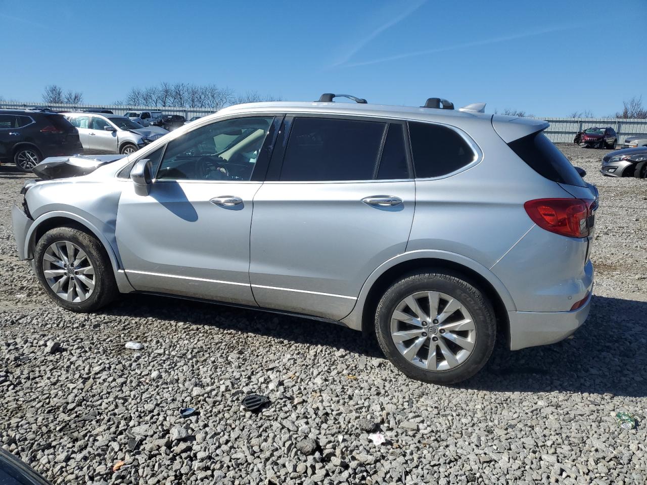 2017 Buick Envision VIN LRBFXBSA3HD128632 Copart auction photo, front end damage thumbnail 2