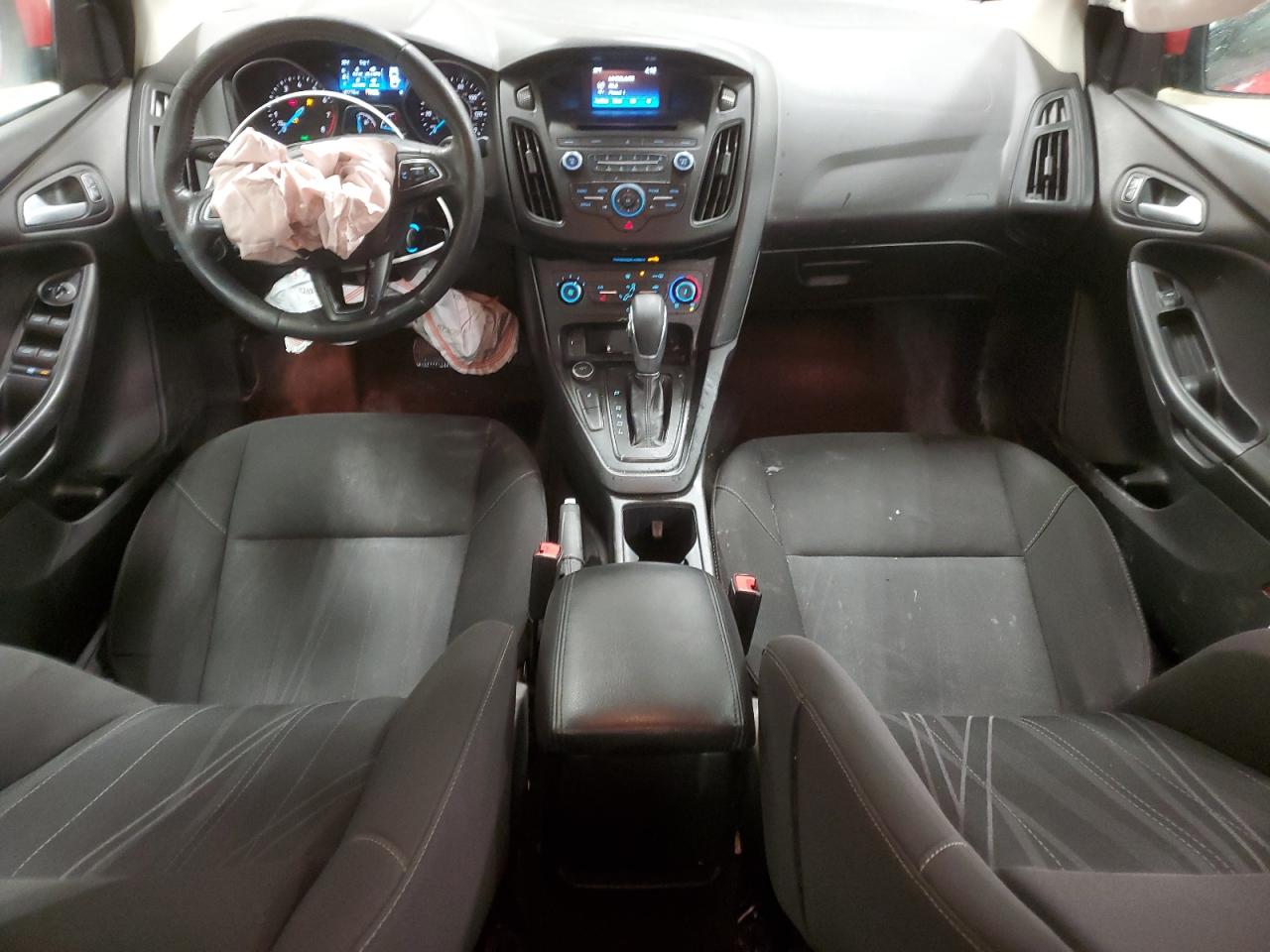 2017 Ford Focus VIN 1FADP3F28HL205587 Copart auction photo, front end damage thumbnail 8
