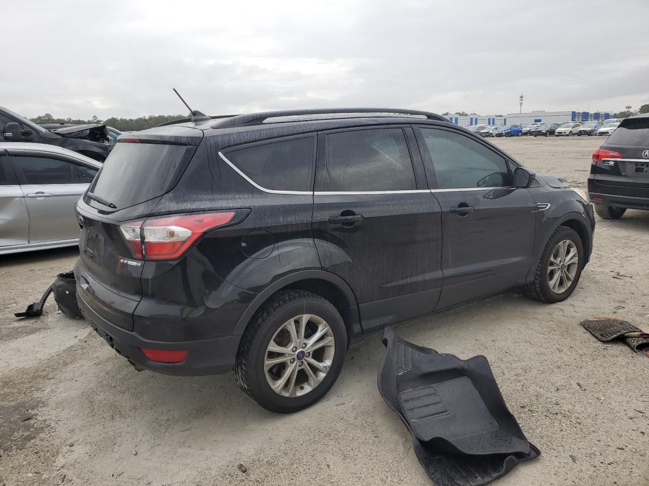 2018 Ford Escape VIN 1FMCU9GD3JUA90216 Copart auction photo, front end damage thumbnail 3