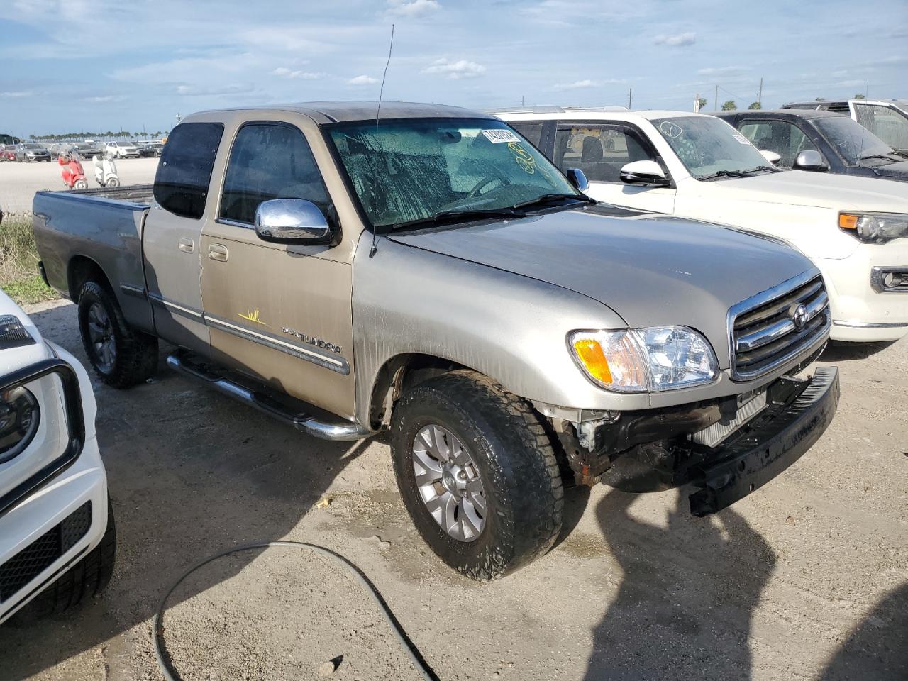 2003 Toyota Tundra VIN 5TBRT34133S365835 Copart auction photo, water/flood damage thumbnail 4