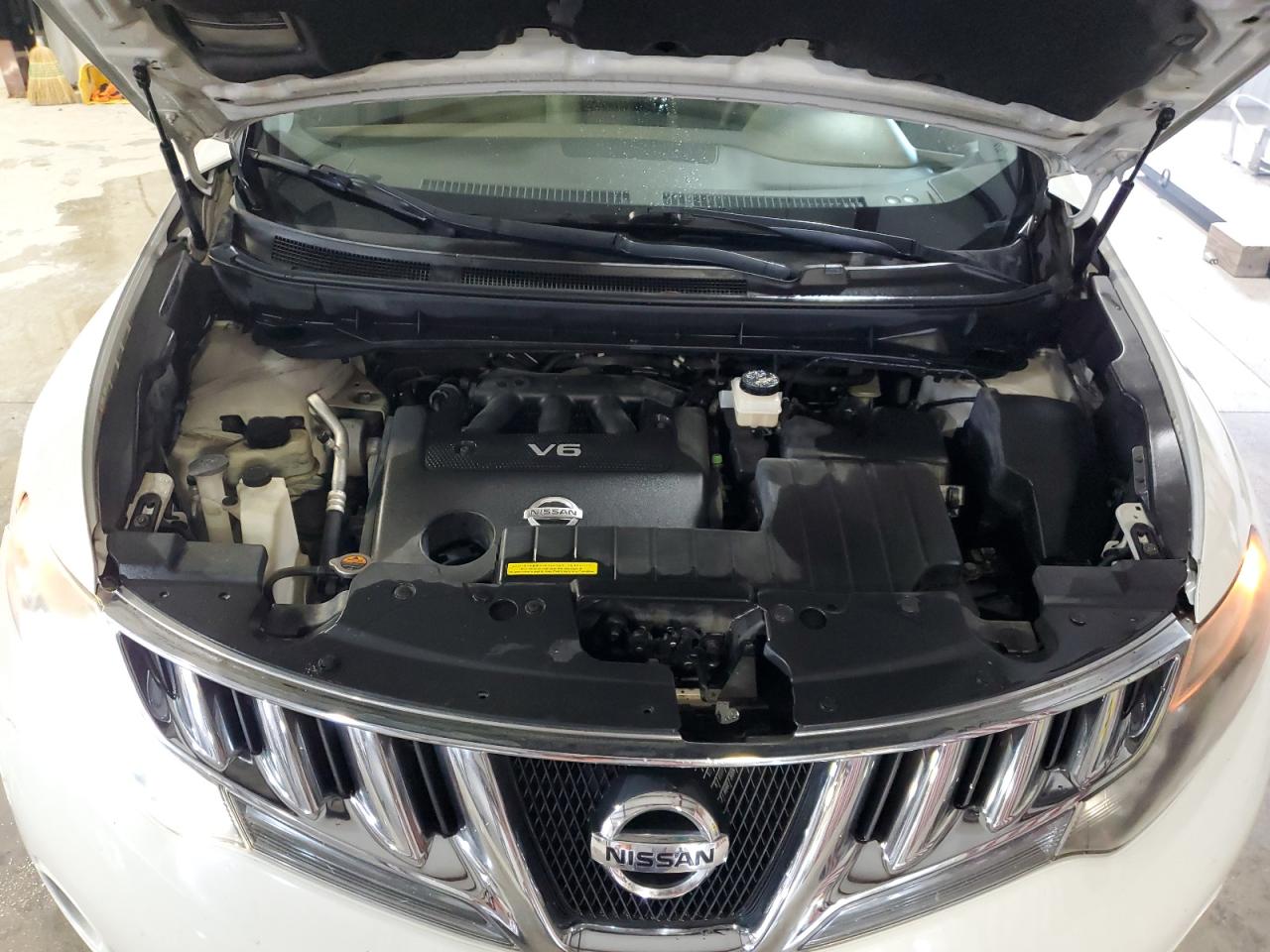 2009 Nissan Murano VIN JN8AZ18W09W152884 Copart auction photo, front end / side damage thumbnail 12