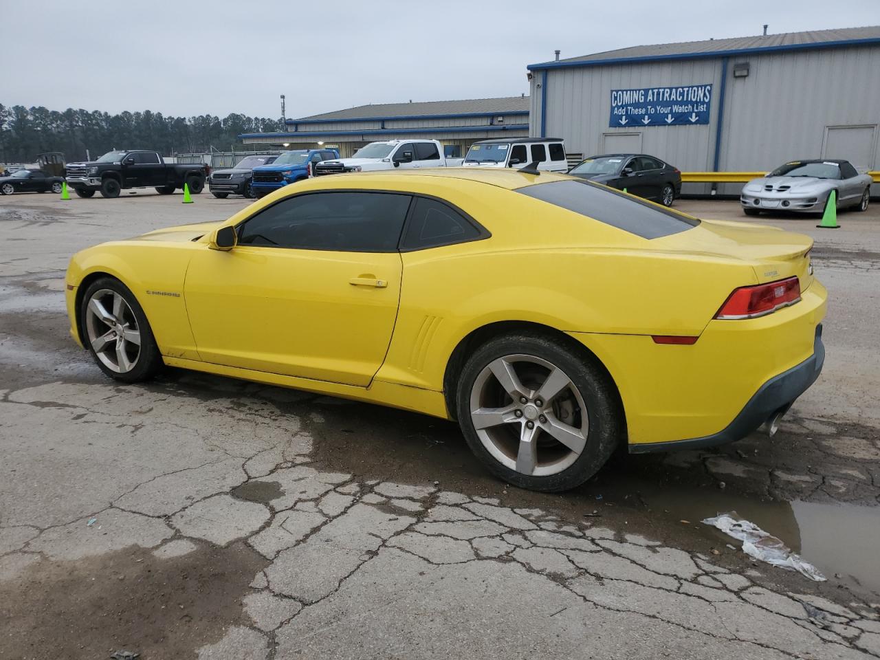 2014 Chevrolet Camaro VIN 2G1FA1E36E9160969 Copart auction photo, undercarriage damage thumbnail 2