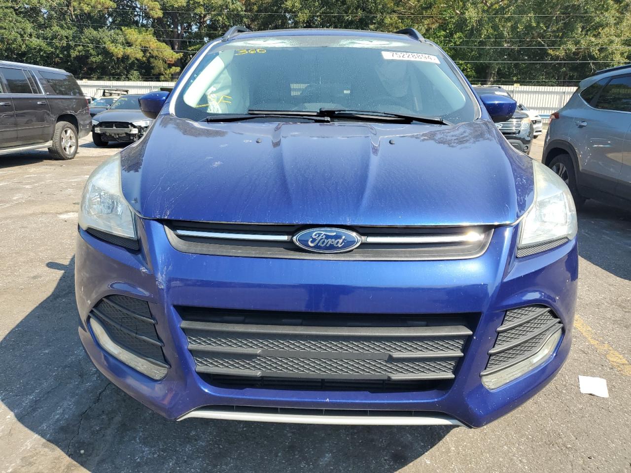 2015 Ford Escape VIN 1FMCU9G9XFUB97220 Copart auction photo, side damage thumbnail 5