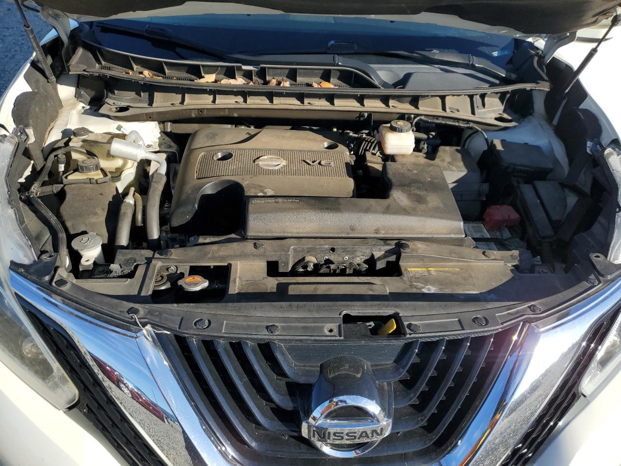 2018 Nissan Murano VIN 5N1AZ2MG3JN164453 Copart auction photo, front end / side damage thumbnail 12