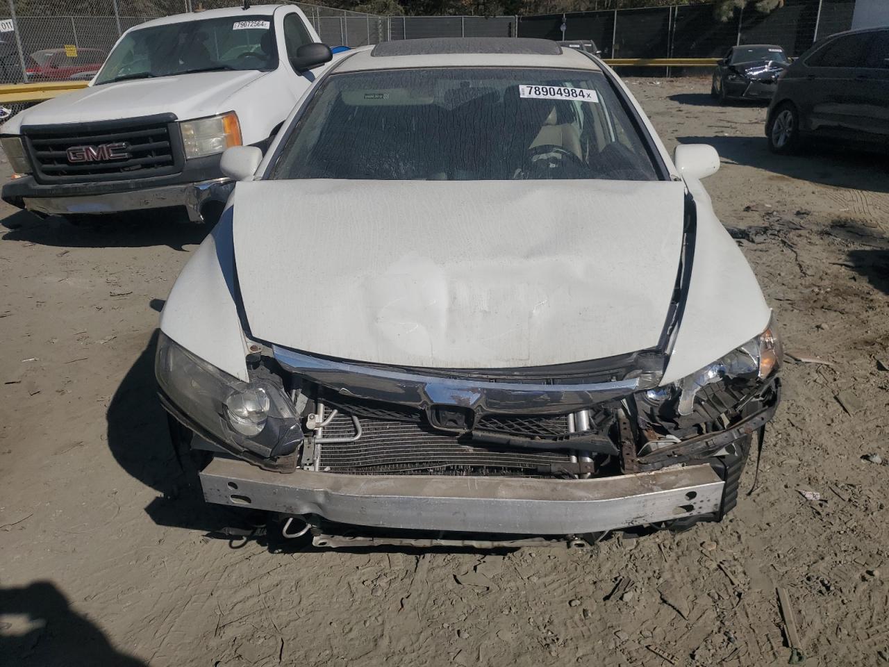 2011 Honda Civic VIN 2HGFA1F86BH535165 Copart auction photo, front end damage thumbnail 5
