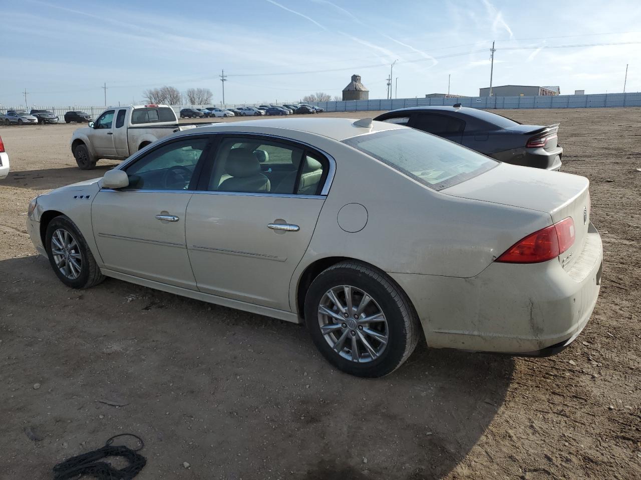 2010 Buick Lucerne VIN 1G4HJ5EM0AU129841 Copart auction photo, front end damage thumbnail 2