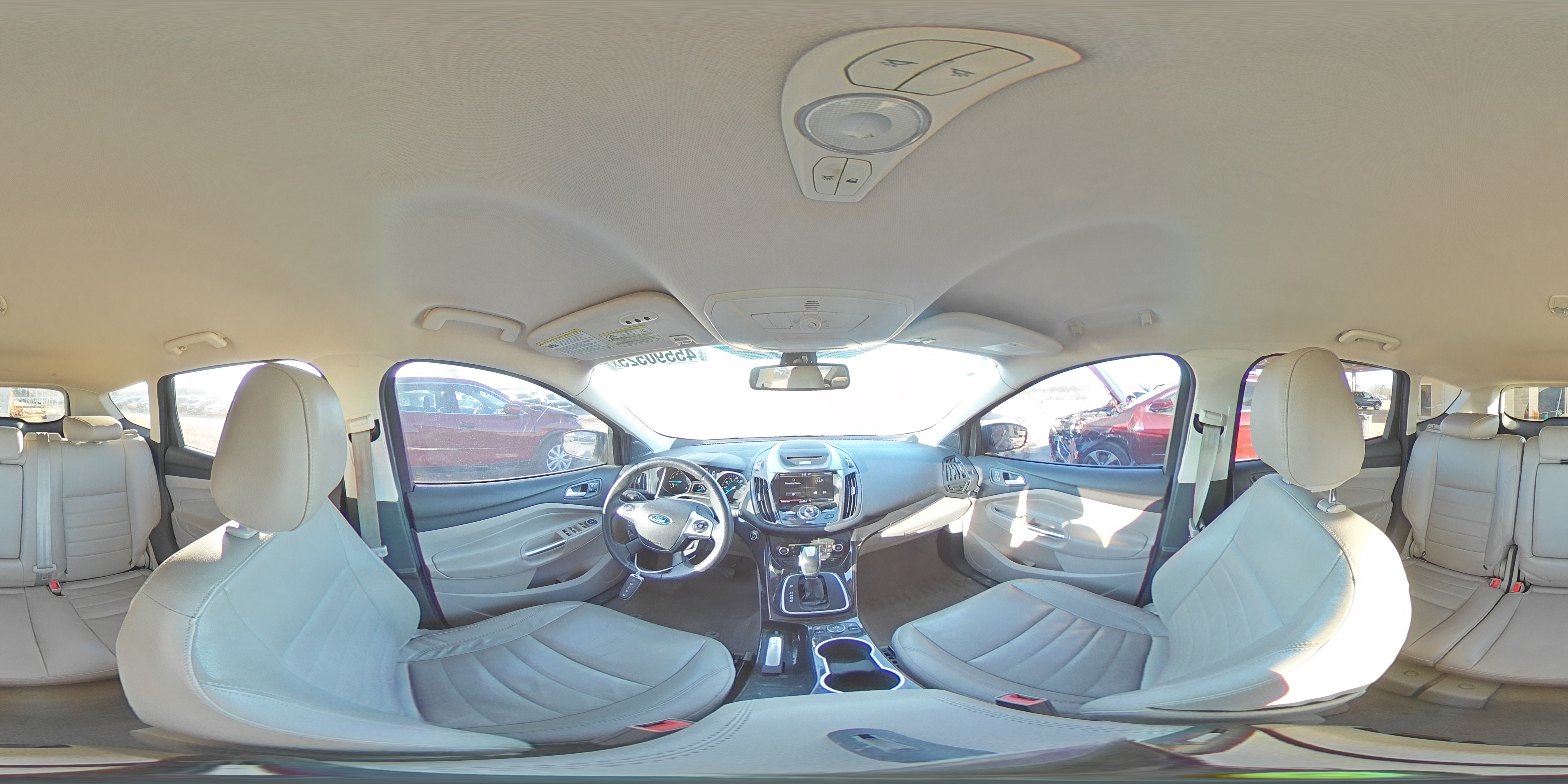 2014 Ford Escape VIN 1FMCU0JX6EUB22645 Copart auction photo, front end damage thumbnail 16