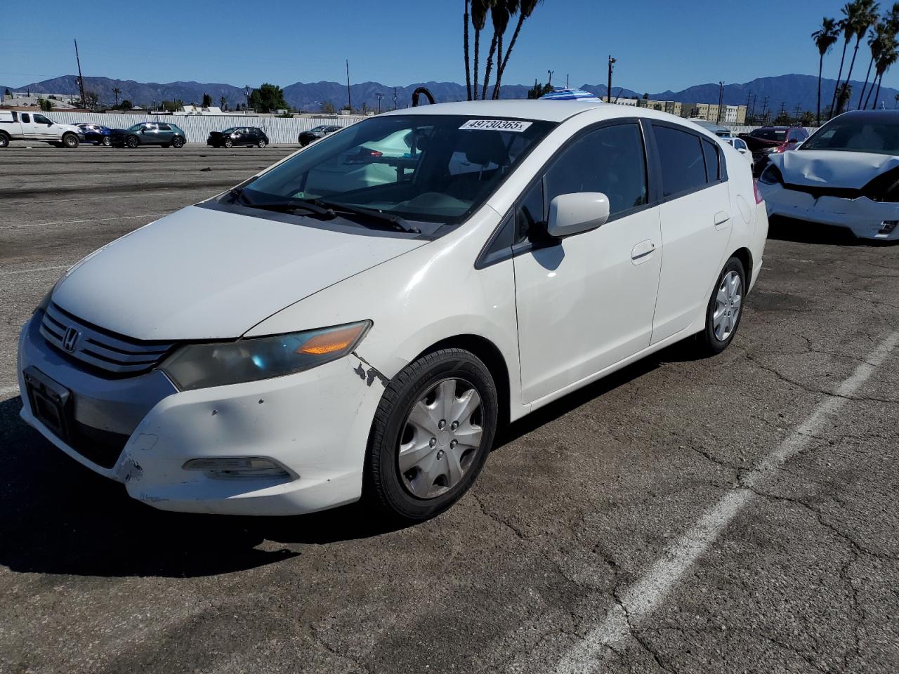 2011 Honda Insight VIN JHMZE2H32BS006844 - Copart auction photo