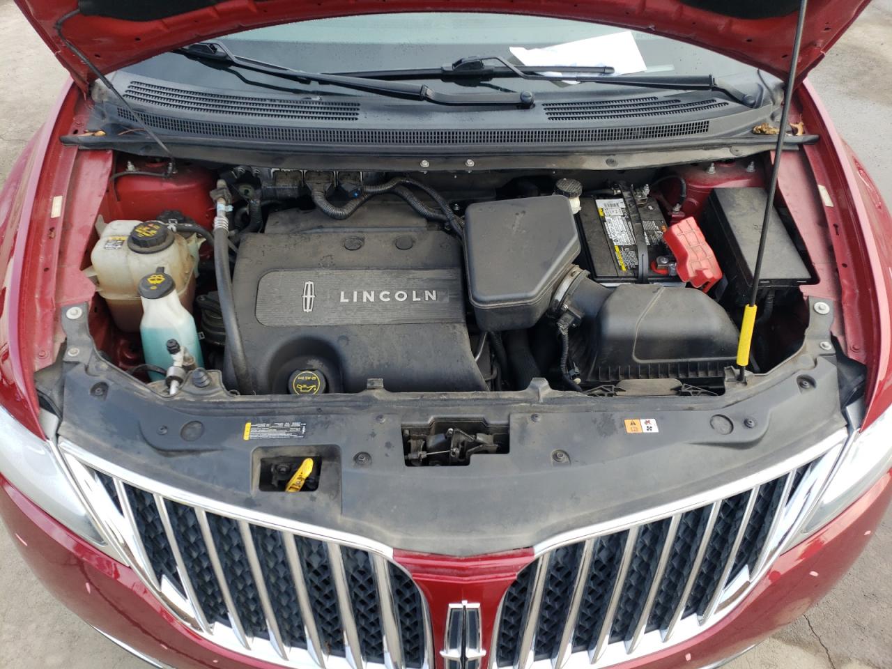 2015 Lincoln MKX VIN 2LMDJ8JK1FBL21937 Copart auction photo, rear end damage thumbnail 12