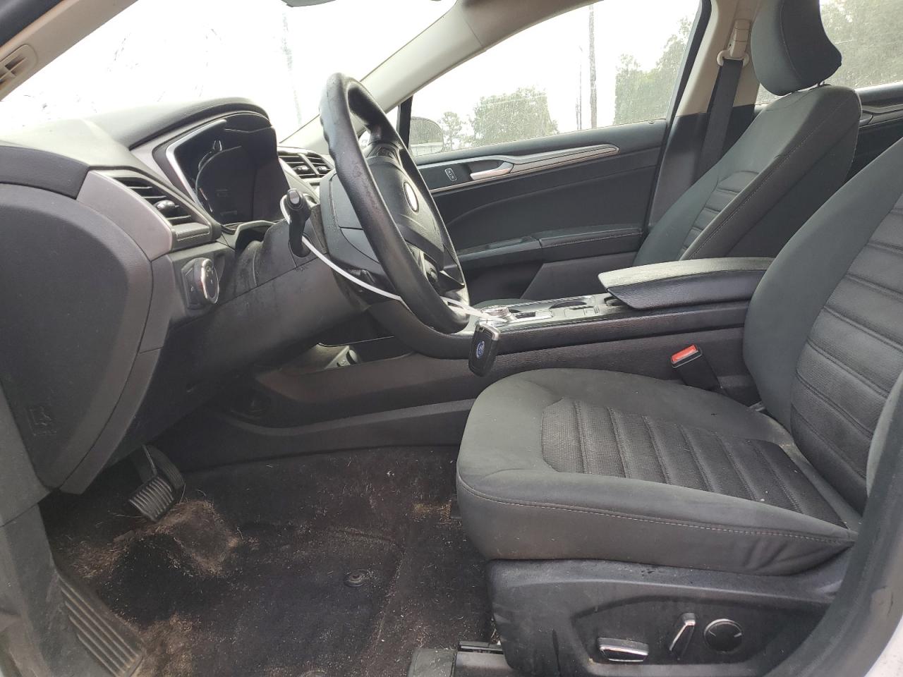 2019 Ford Fusion VIN 3FA6P0HD5KR183644 Copart auction photo, top/roof damage thumbnail 7