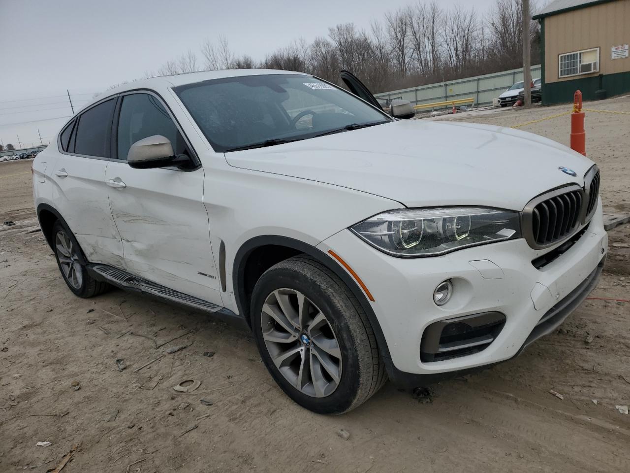 2015 BMW X6 VIN 5UXKU2C54F0F95526 Copart auction photo, side damage thumbnail 4