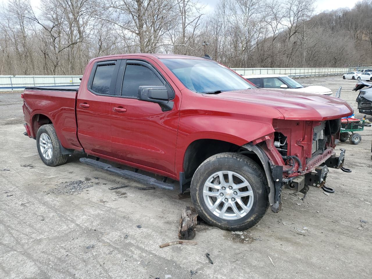 2021 Chevrolet Silverado VIN 1GCRYDED5MZ139626 Copart auction photo, front end damage thumbnail 4