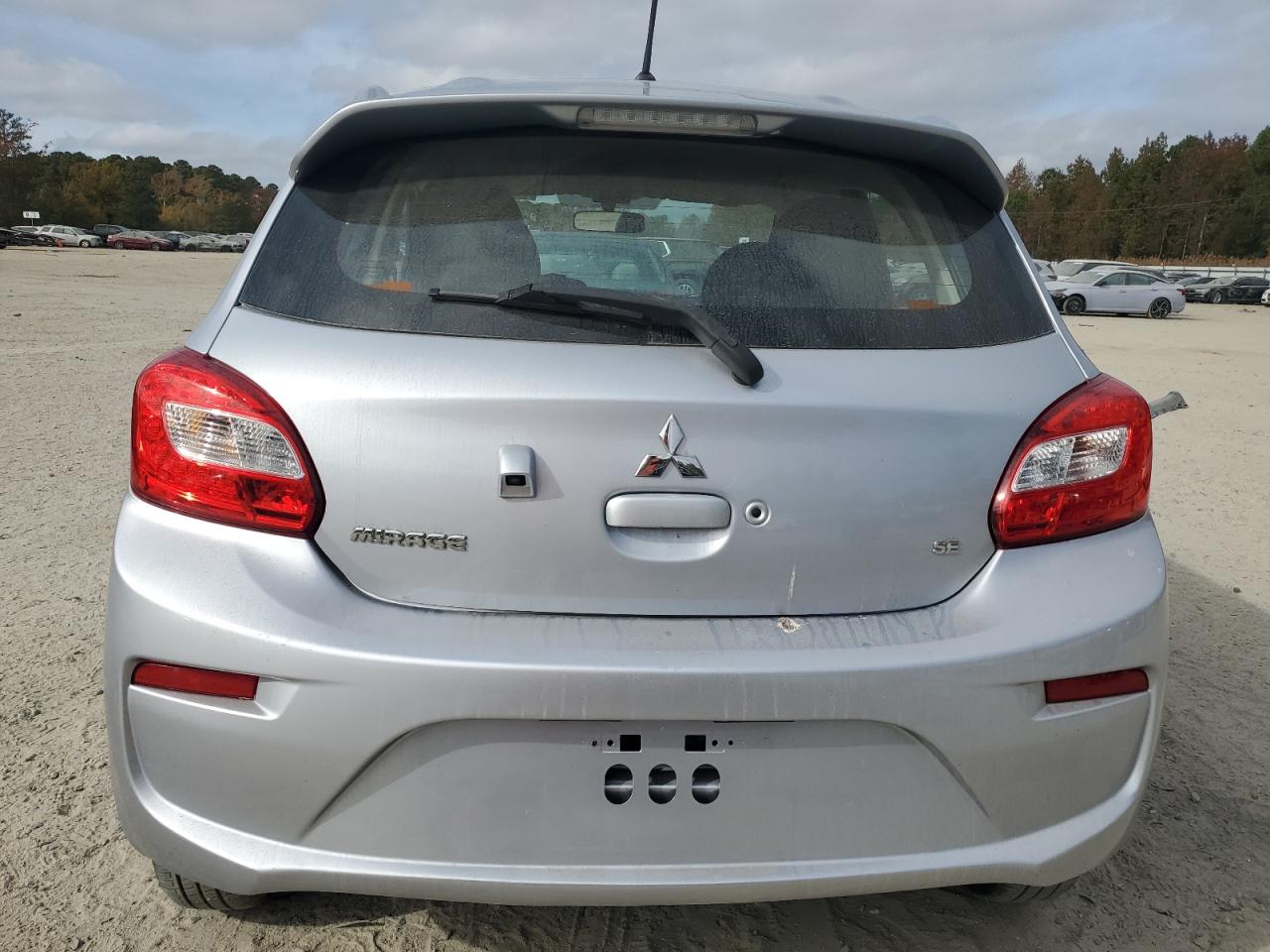2020 Mitsubishi Mirage VIN ML32A4HJ0LH005380 Copart auction photo, front end / side damage thumbnail 6
