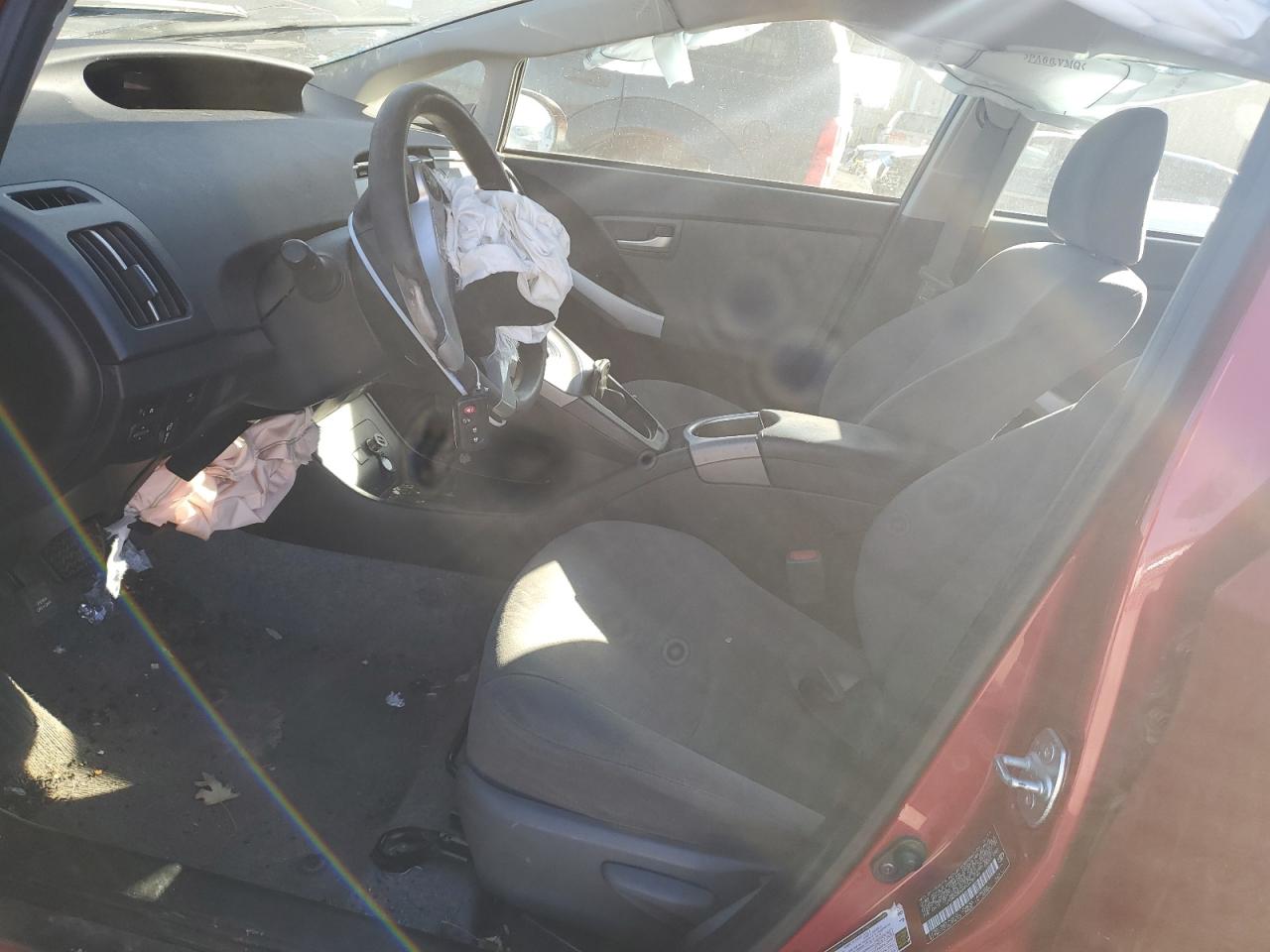 2015 Toyota Prius VIN JTDKN3DU4F0438196 Copart auction photo, front end / mechanical damage thumbnail 7