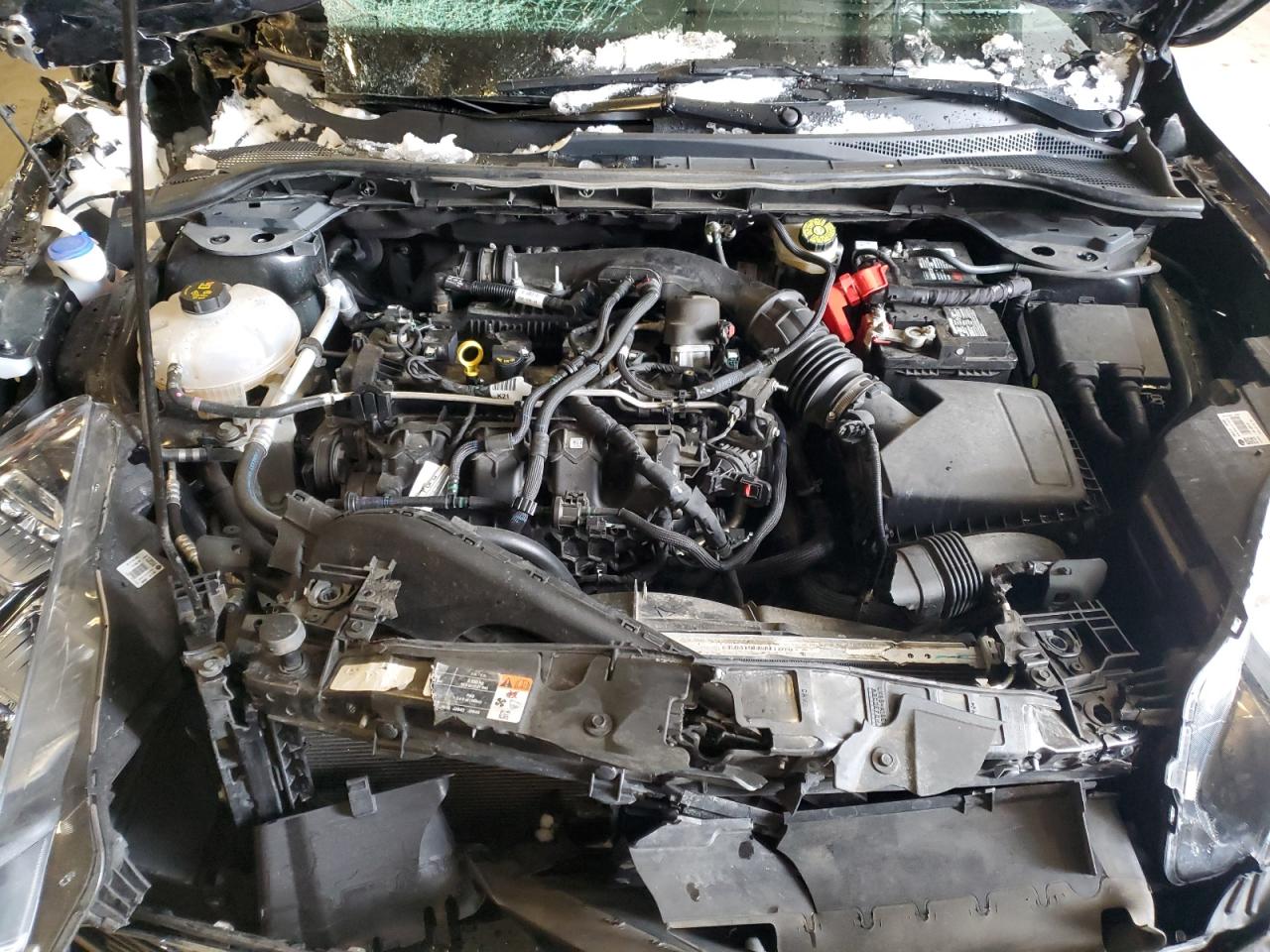 2021 Ford Escape VIN 1FMCU9J90MUA30676 Copart auction photo, all over damage thumbnail 12