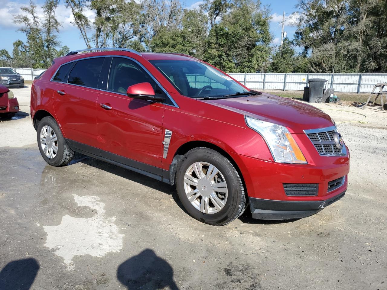 2012 Cadillac SRX VIN 3GYFNAE37CS656563 Copart auction photo, side damage thumbnail 4
