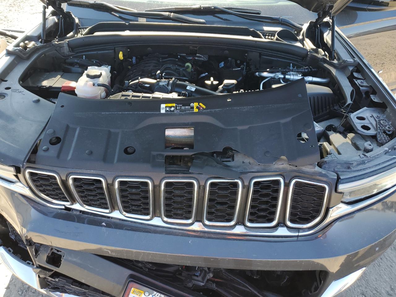 2021 Jeep Grand Cherokee VIN 1C4RJKAG4M8168761 Copart auction photo, front end / rear end damage thumbnail 13