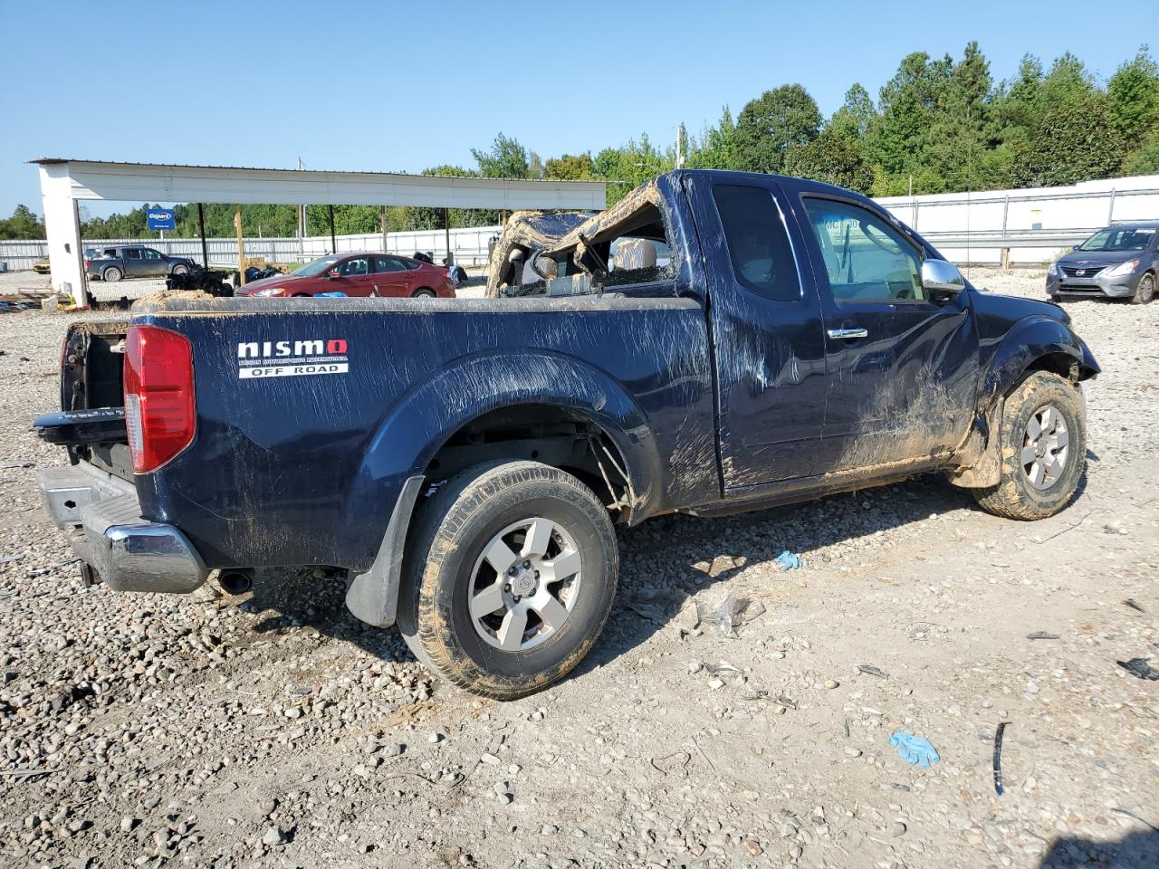2007 Nissan Navara (Frontier) VIN 1N6AD06W37C414156 Copart auction photo, front end / all over damage thumbnail 3