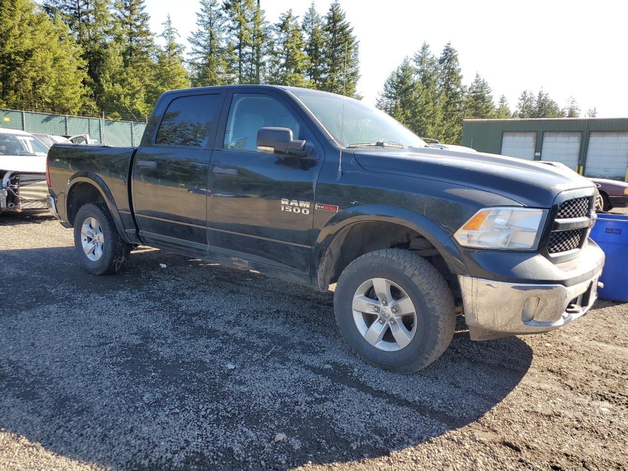2015 RAM 1500 VIN 1C6RR7LM6FS660021 Copart auction photo, mechanical damage thumbnail 4