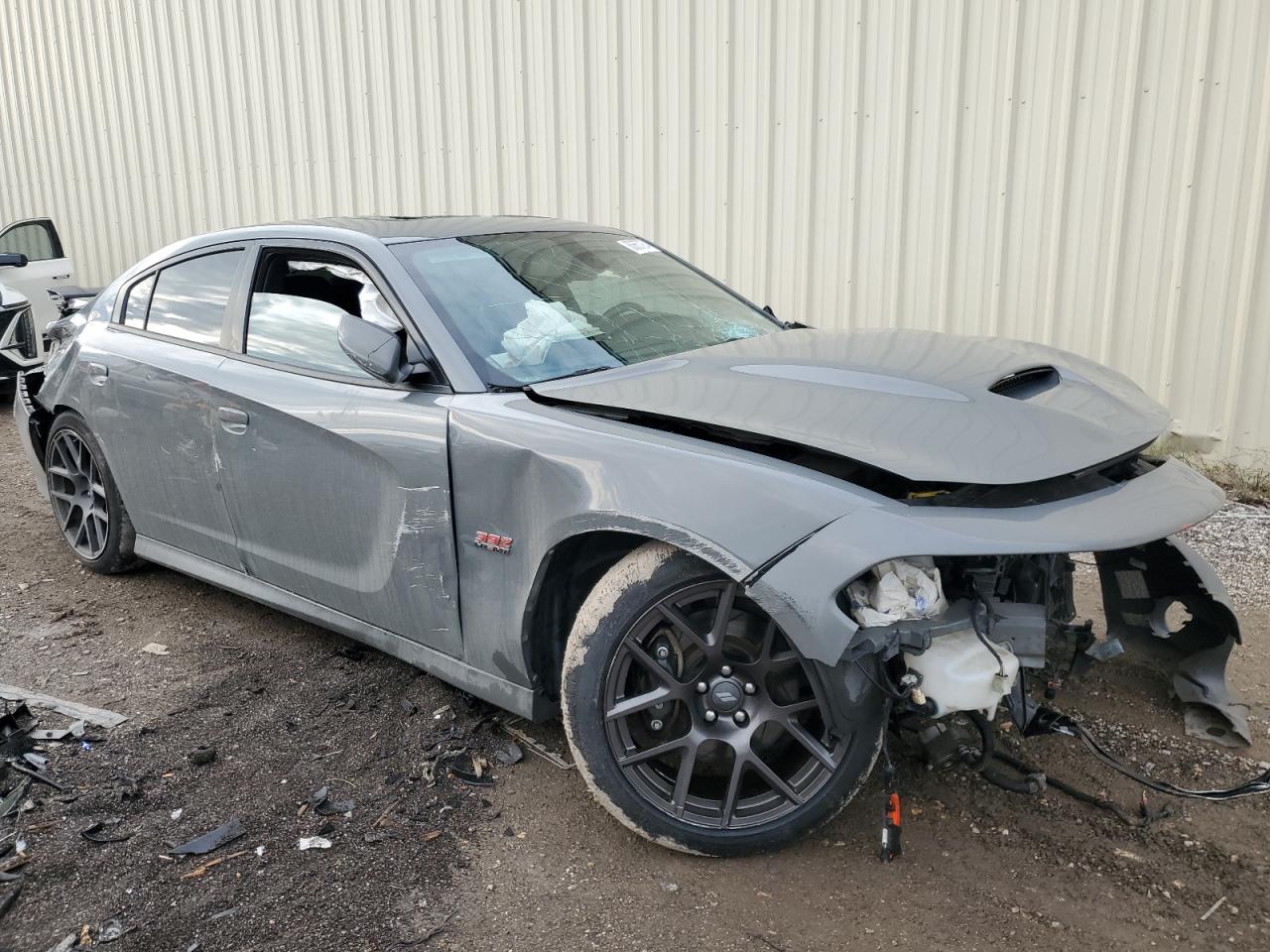 2018 Dodge Charger VIN 2C3CDXGJ0JH306612 Copart auction photo, front end / undercarriage damage thumbnail 4