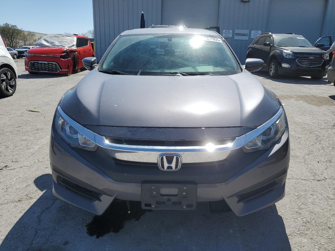 2017 Honda Civic VIN 2HGFC2F58HH537644 Copart auction photo, undercarriage / front end damage thumbnail 5