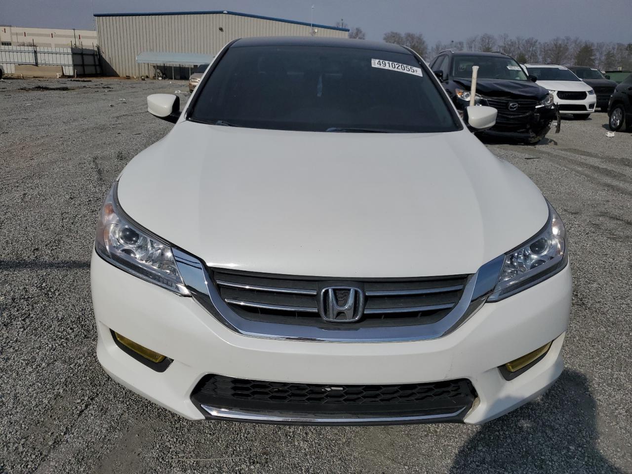 2015 Honda Accord VIN 1HGCR2F55FA060443 Copart auction photo, rear end damage thumbnail 5