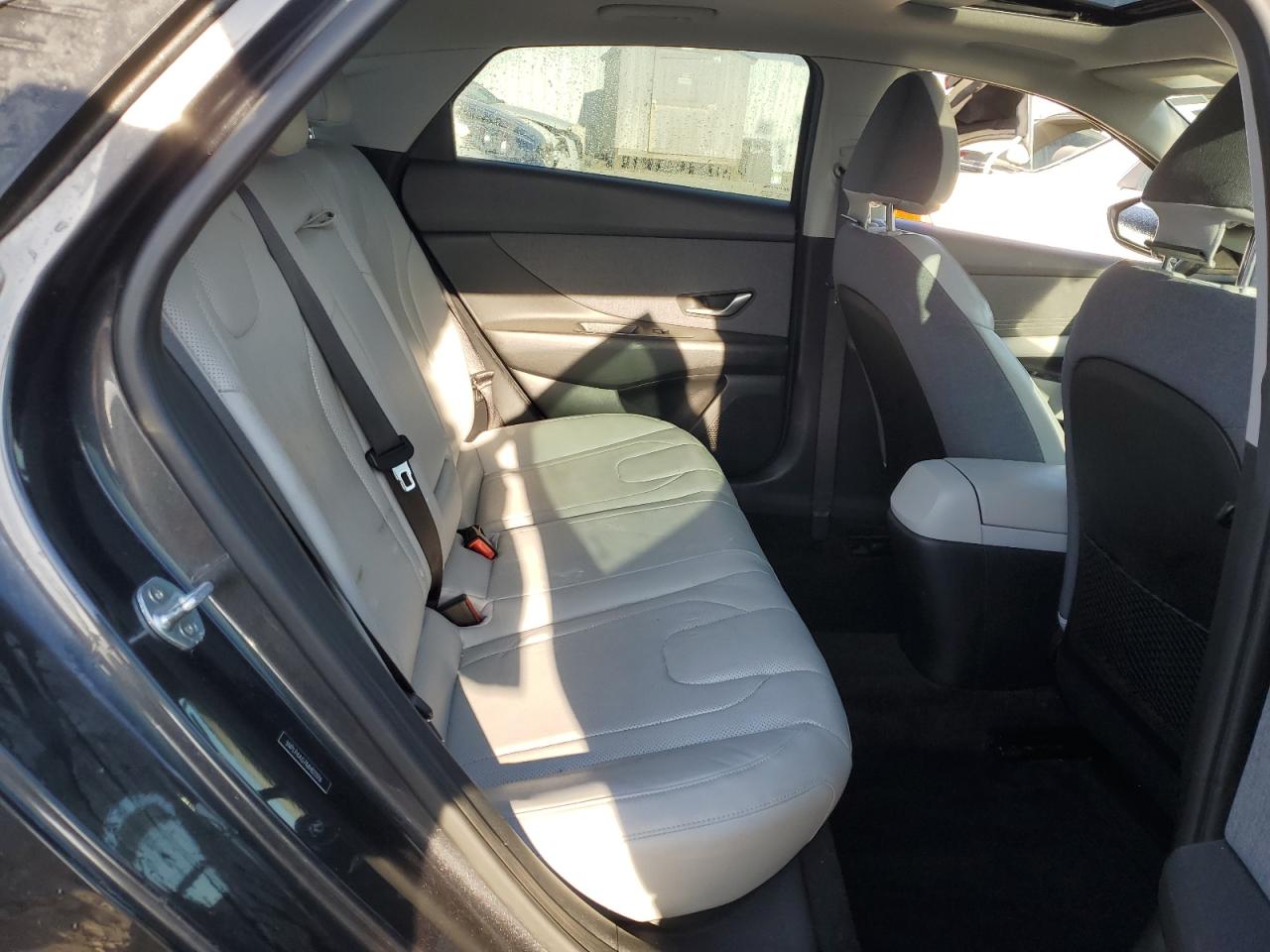 2021 Hyundai Elantra VIN 5NPLP4AG7MH022016 Copart auction photo, rear end damage thumbnail 10