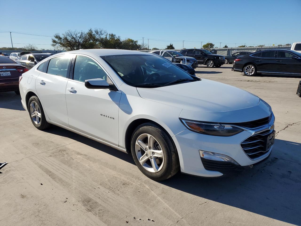 2022 Chevrolet Malibu VIN 1G1ZD5ST1NF144539 Copart auction photo, side damage thumbnail 4