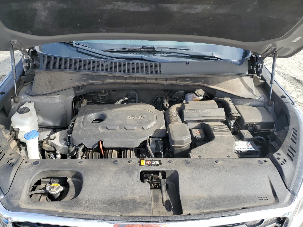 2019 KIA Sorento VIN 5XYPG4A33KG550753 Copart auction photo, rear end / side damage thumbnail 12