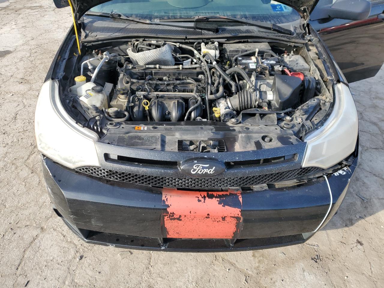 2010 Ford Focus VIN 1FAHP3EN0AW166544 Copart auction photo, water/flood / front end damage thumbnail 13