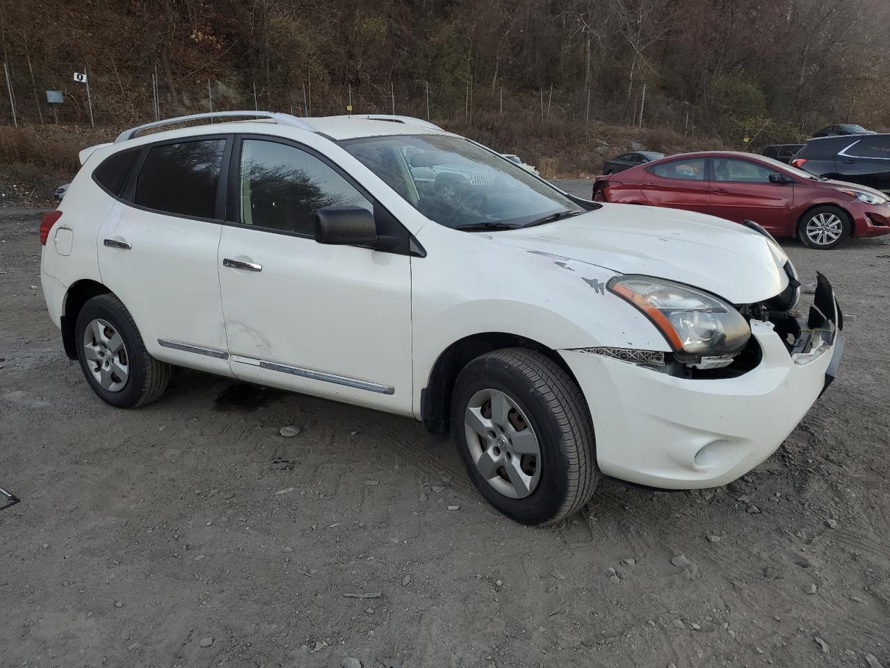 2014 Nissan Rogue VIN JN8AS5MV9EW708743 Copart auction photo, front end / minor dent/scratches damage thumbnail 4